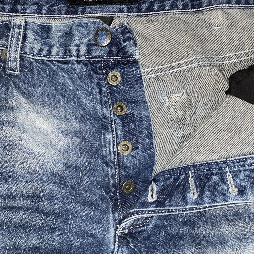 Y2K Sean John Jeans Men Size‎ 40 Relaxed Straight Blue Vtg Wash Streetwear - Picture 4 of 7